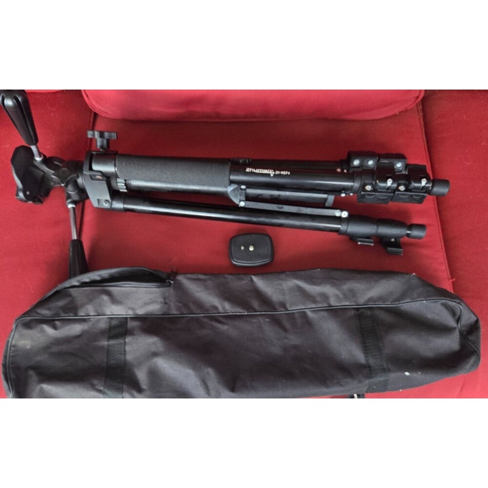 Zhumell ZH-WDF4 Professional Heavy Duty Tripod with Bag & Quick Release Plate